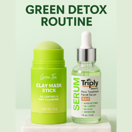 Green Detox Routine: GreenStick + Sérum de Té Verde